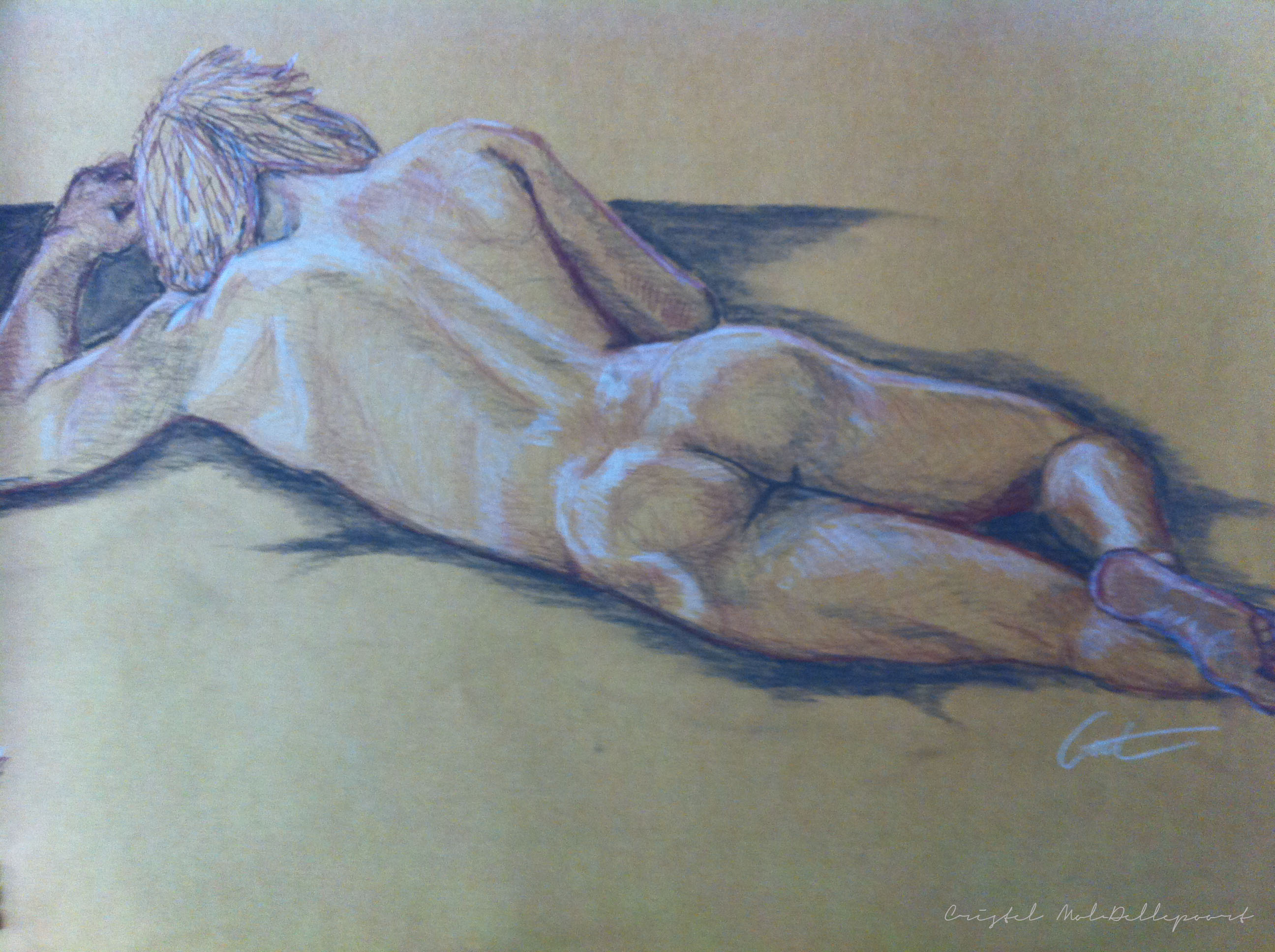 Ronnie I (life drawing session)
